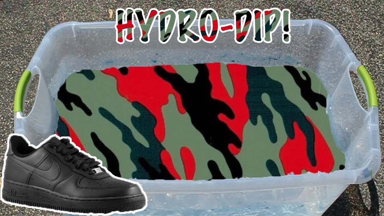 HYDRO Dipping AIR Force 1's -6