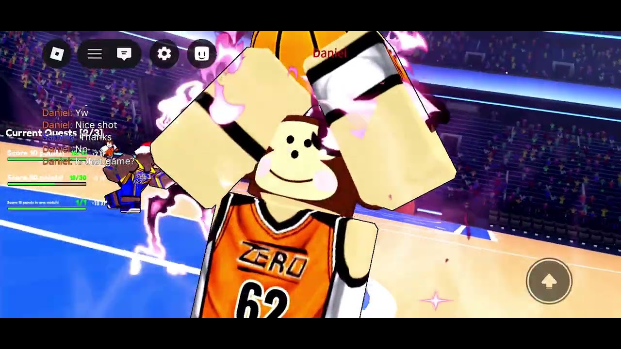 Im him at basketball zero.