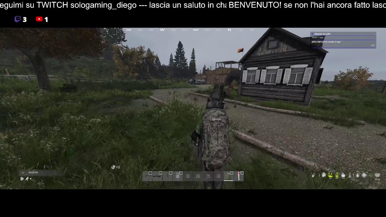 SOLO Gaming!!DayZ!!RP!!REDM!!SIMULATIVI!!