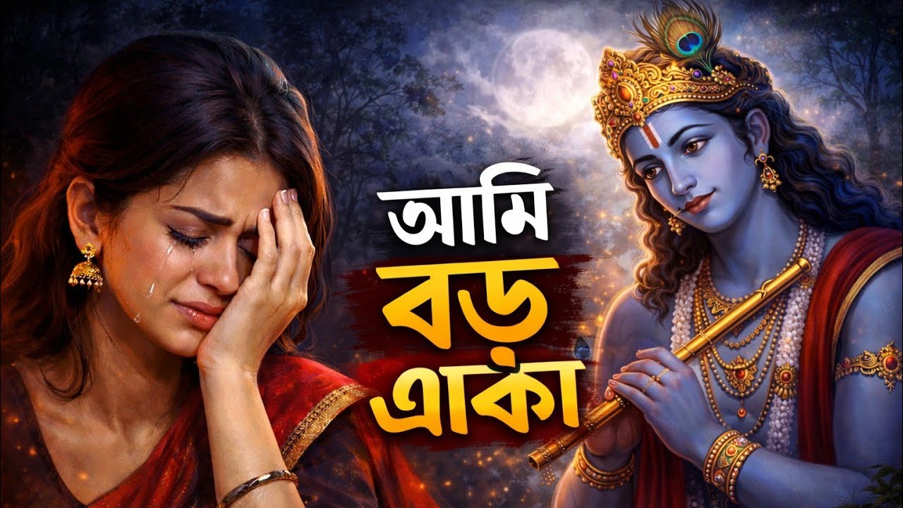 কৃষ্ণ আমি বড় একা || New Krishna Bengali song 2026 || Sangeet Bengal 