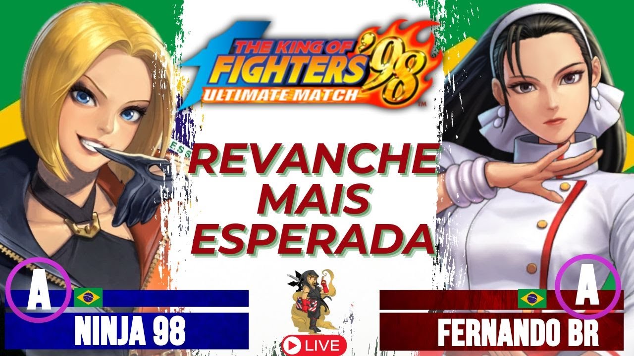 🏆(GRANDE FINAL )Campeonato Brasileiro REAL BOUT fatal fury -  #snk #retrogames #kof2002