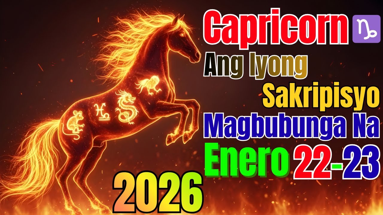 Capricorn ♑: Ang Lahat ng Sakripisyo Mo ay Magbubunga 💎✨