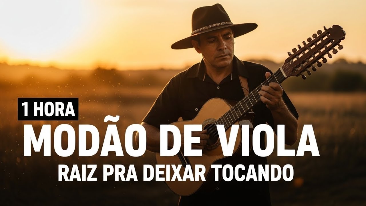 MODÃO DE VIOLA RAIZ: 1 HORA DE SAUDADE E ROÇA | Viola Caipira