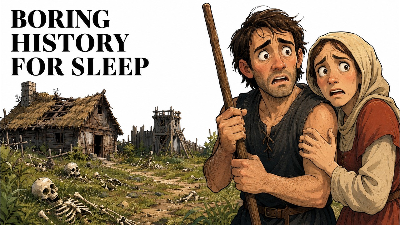 What Life Was REALLY Like After the Black Death | Boring History for Sleep