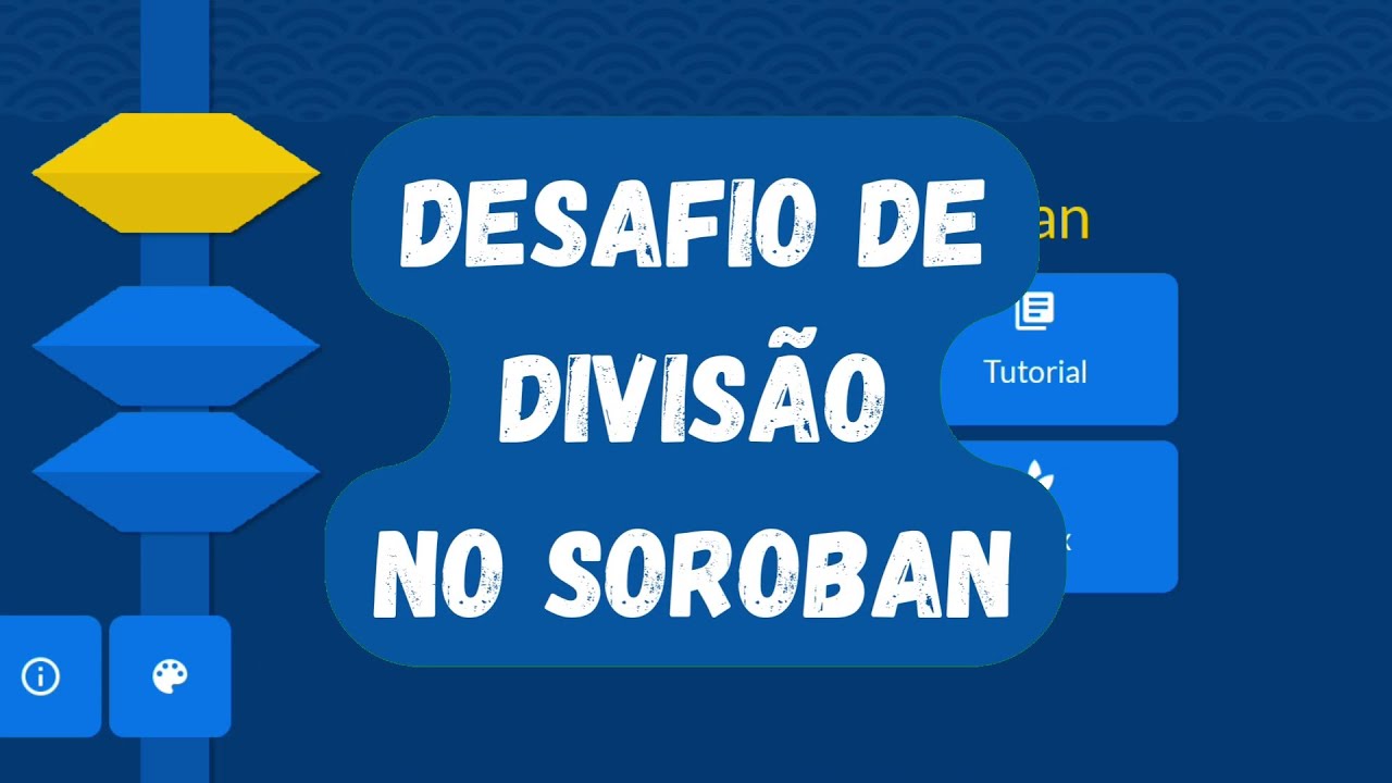 DESAFIO de DIVISÃO no SOROBAN [ábaco japonês]