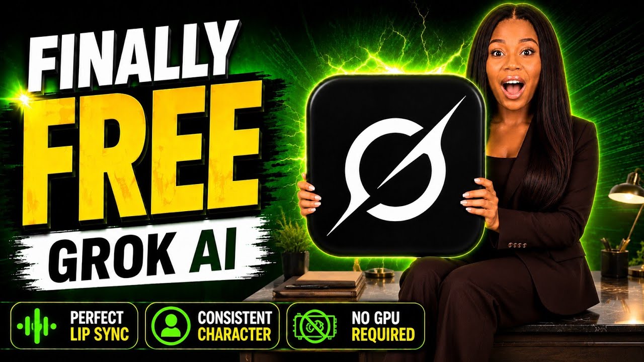 Grok AI Free Unlimited | AI Video Generator With Dialogue + Image Editing (Full Tutorial)