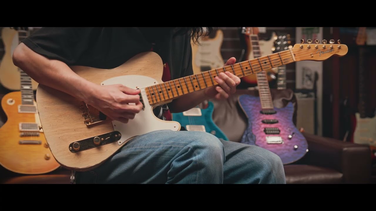 FENDER CUSTOM SHOP 2025 Collection Limited Edition Hotshot Telecaster Relic/Aged Natural Blonde