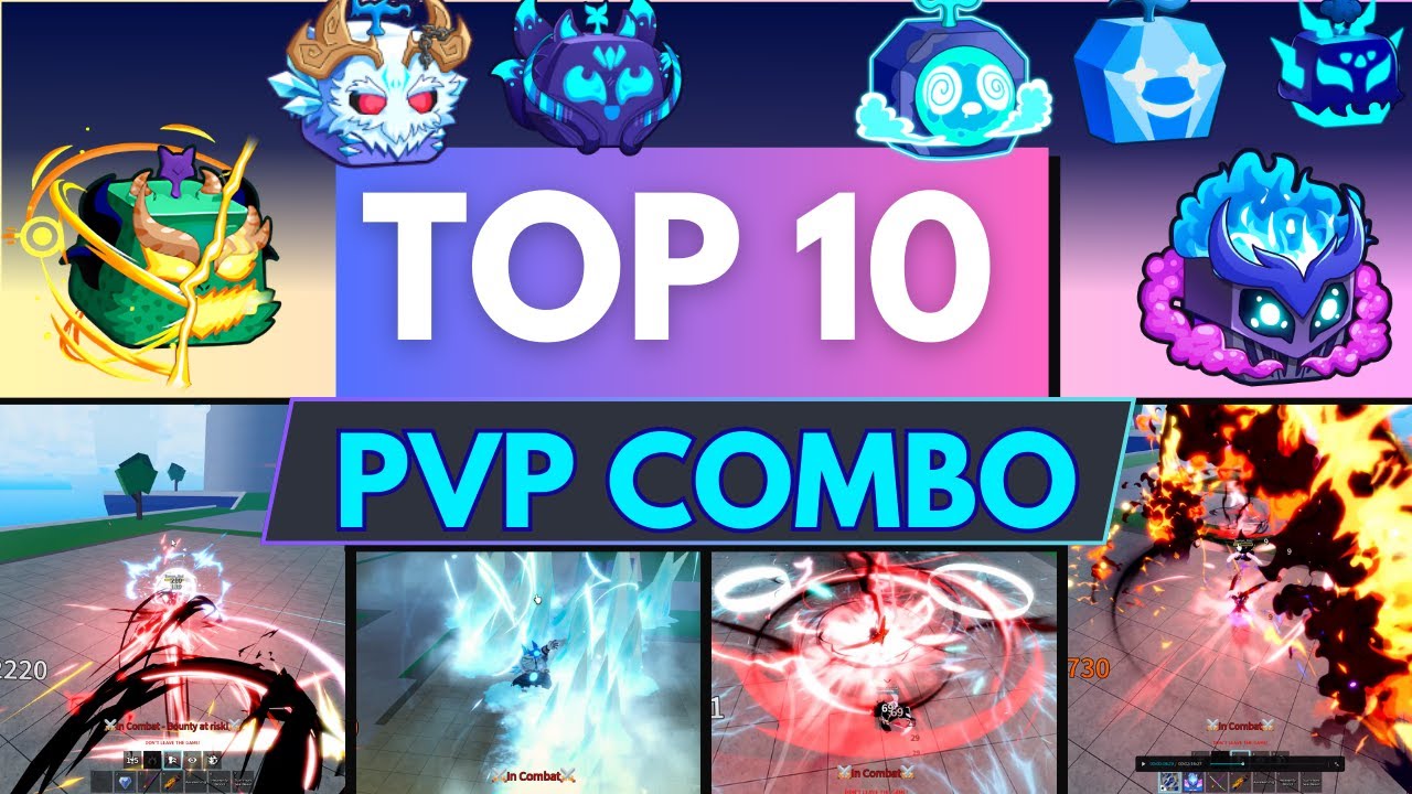 Top 10 Bounty Hunting Combos in Blox Fruits! (Unstoppable & Fast)