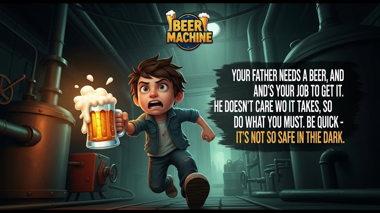 Un juego corto pero perturbador | Beer Machine by Crack Creations