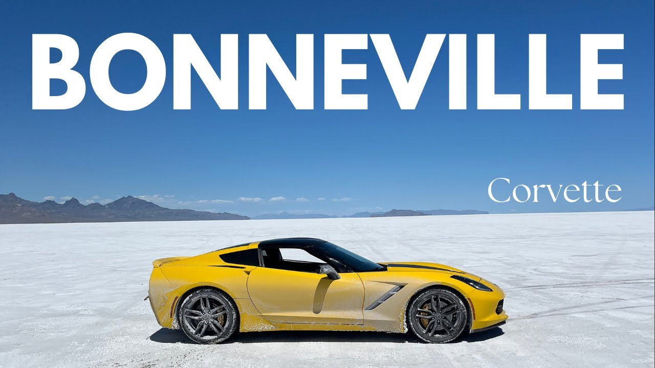 Заезд на максимальную скорость: Corvette на соляных равнинах