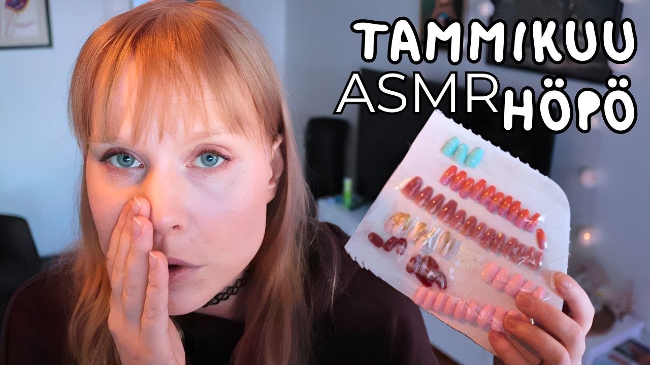 Mitä Oon Tehnyt Tammikuussa🌙❄️ASMR SUOMI