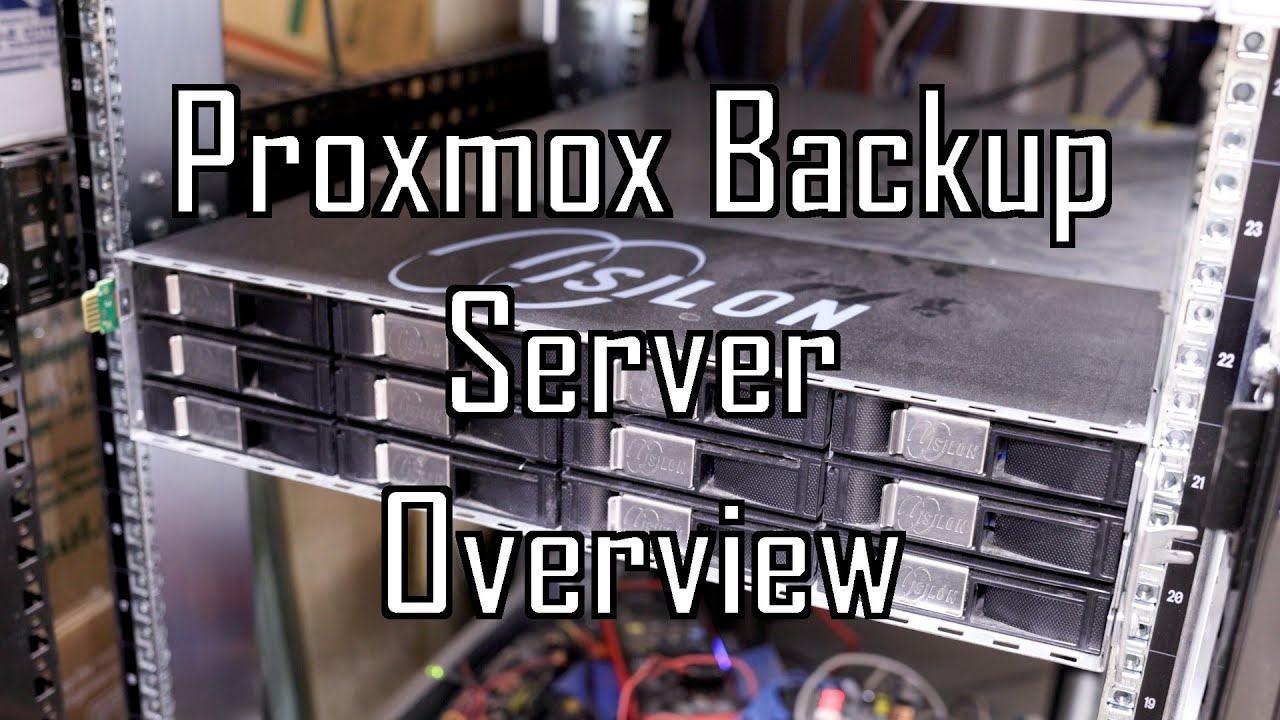 Proxmox Backup Server Tour and My Experiences with PBS