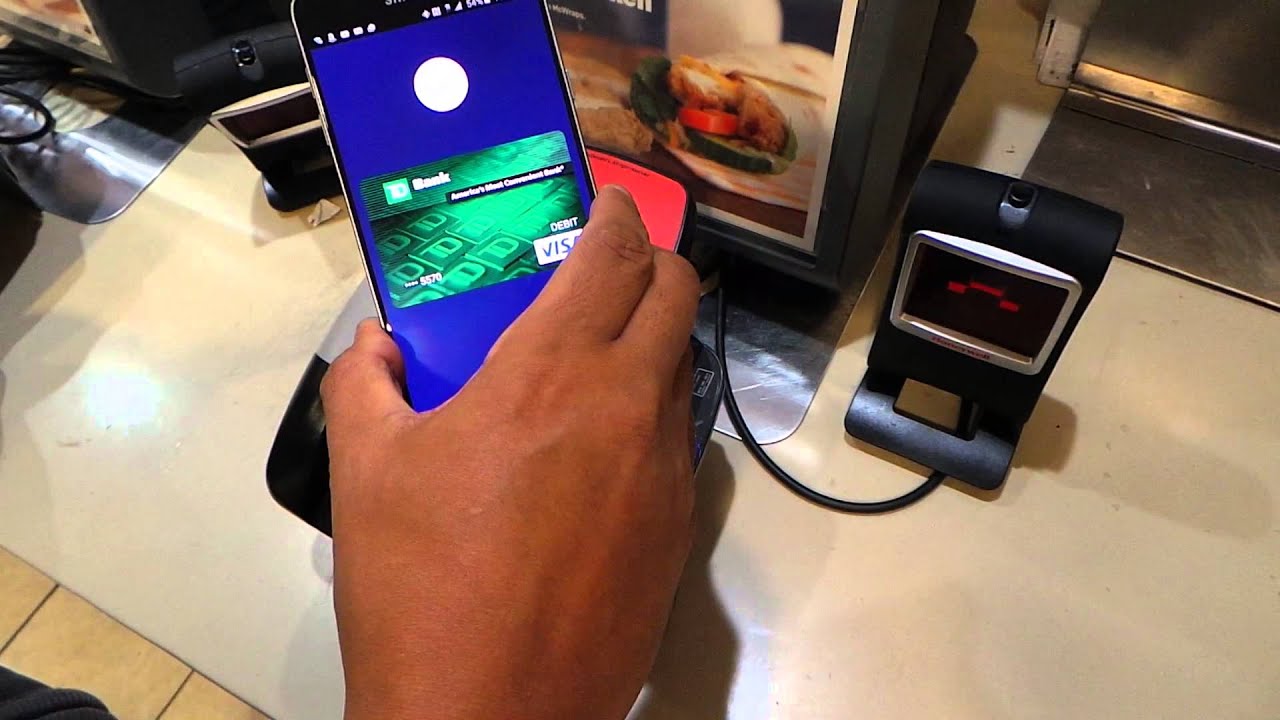 Android Pay on Samsung Note 5  ( mobile payments got easier )
