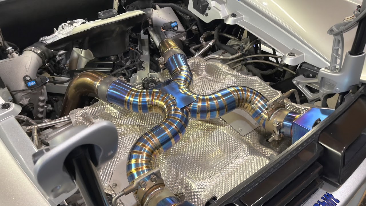 Titanium Exhaust On My McLaren 12C