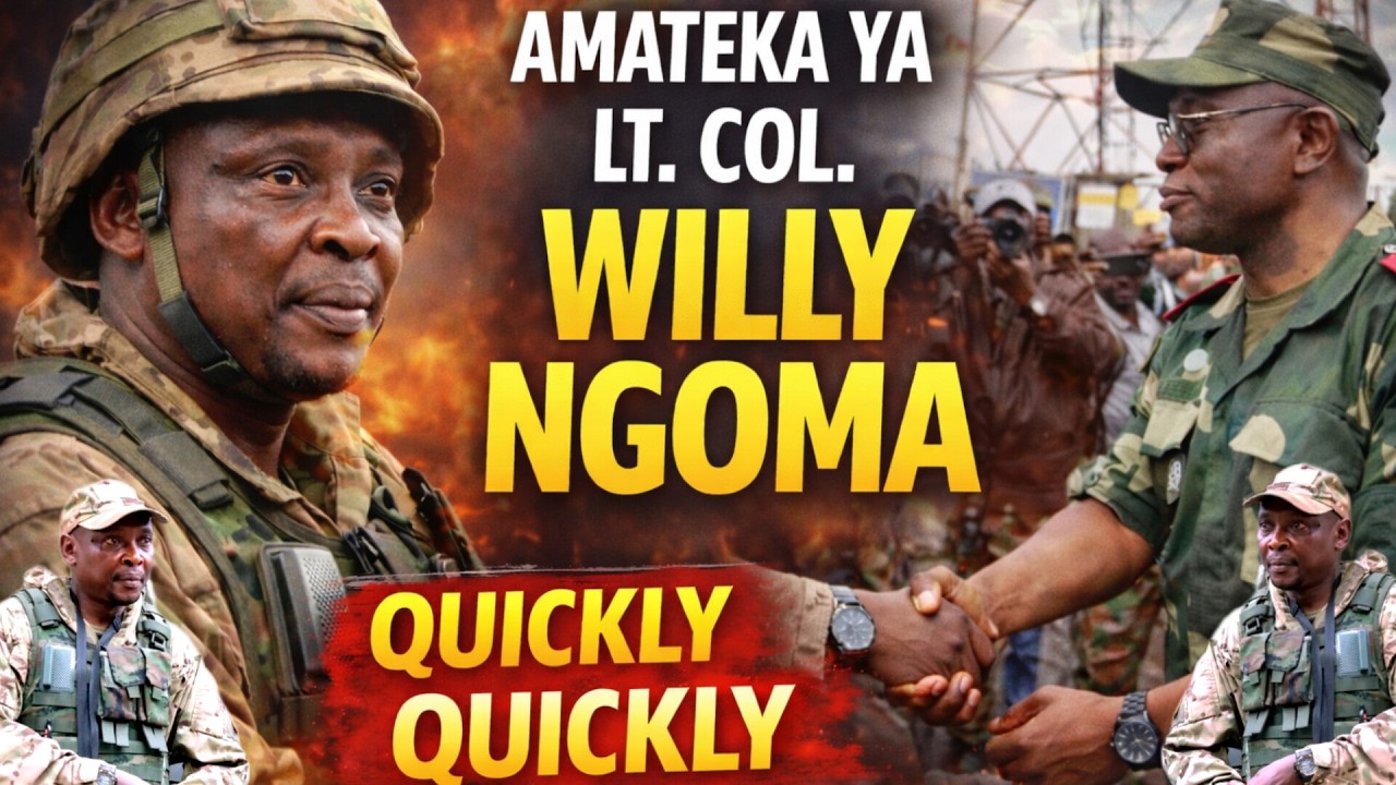 Amateka y' Ibihe byose mu Muntambara ya Congo 🇨🇩  na M23_Lt Col WILLY NGOMA