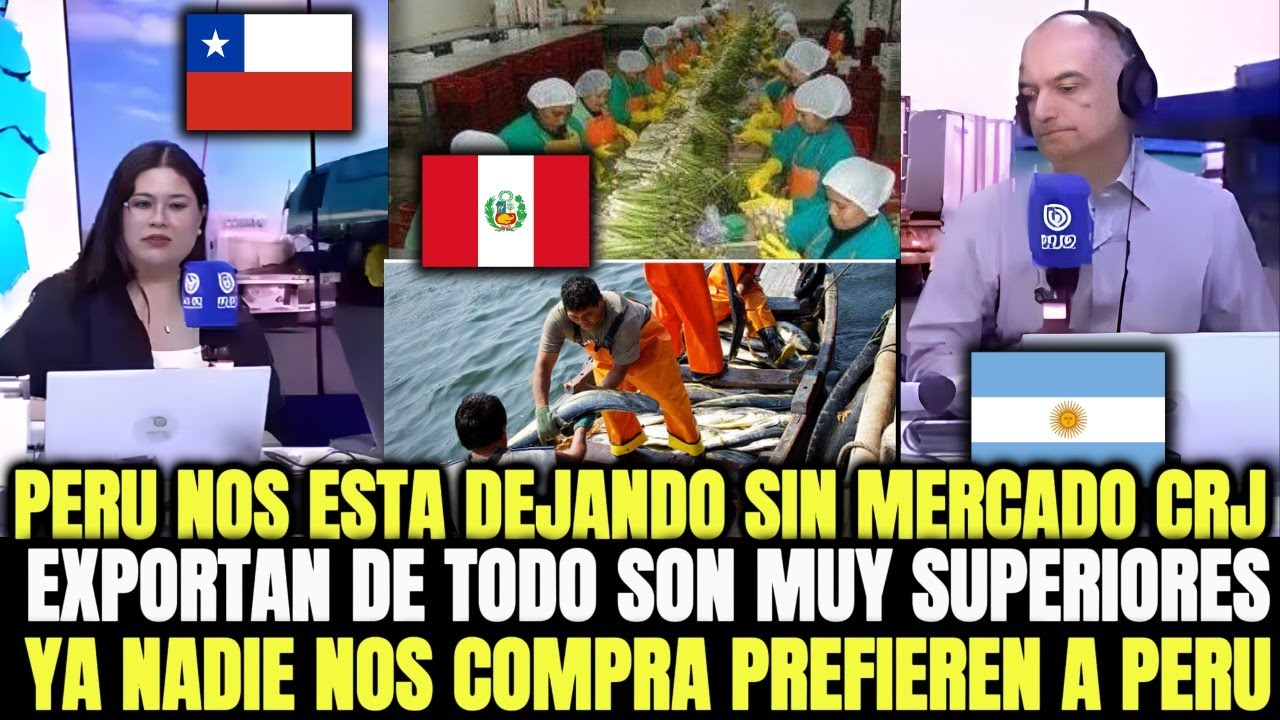 NOS ROBA MERCADO😡... PRENSA CHILENA 🇨🇱FURIOSA POR QUE PERU ES LIDER EN EXPORTACIONES DE FRUTA