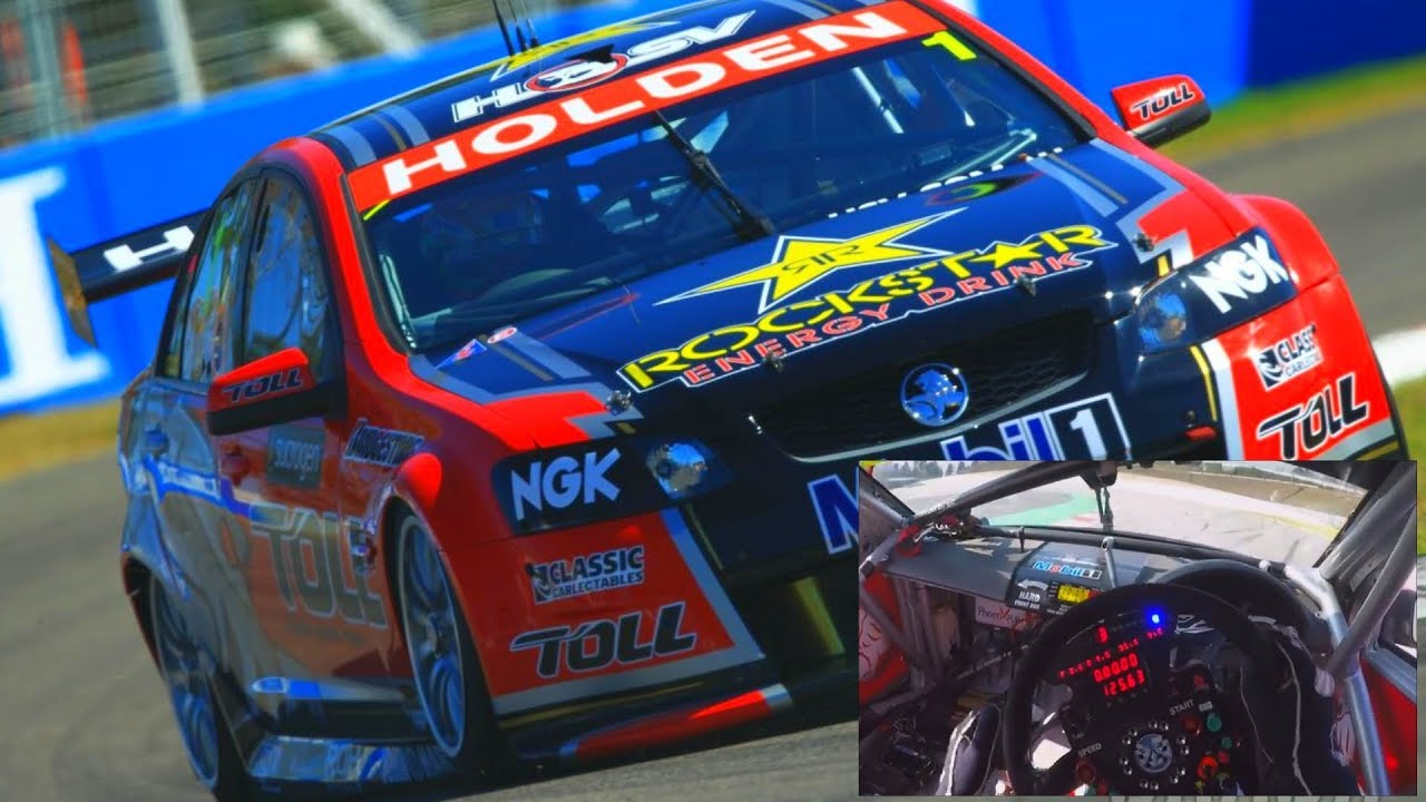 Holden SuperCar Onboard EYE VIEW & Insane Engine V8 Sound !!