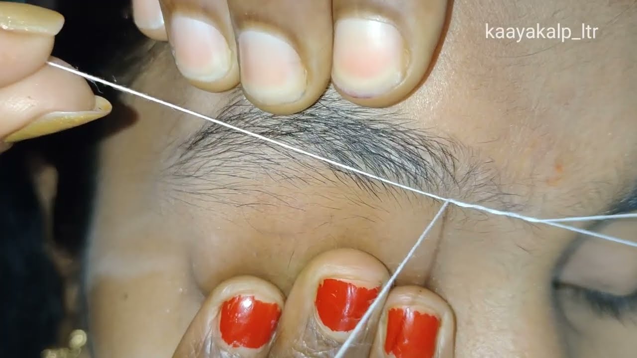Eyebrow बनाते समय किन - किन  बातो पर ध्यान देना चाहिए || perfect eyebrow threading || part-54