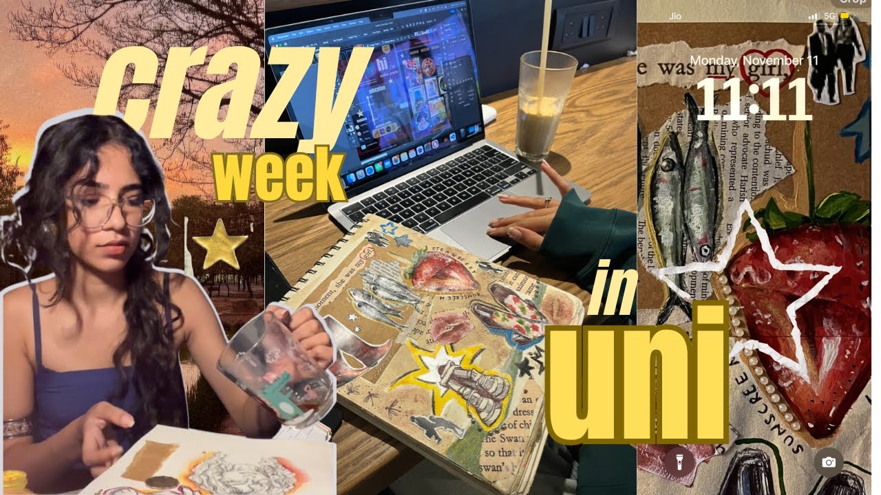 the most stressful week of my life? *ੈ✩‧₊˚ || design student ★