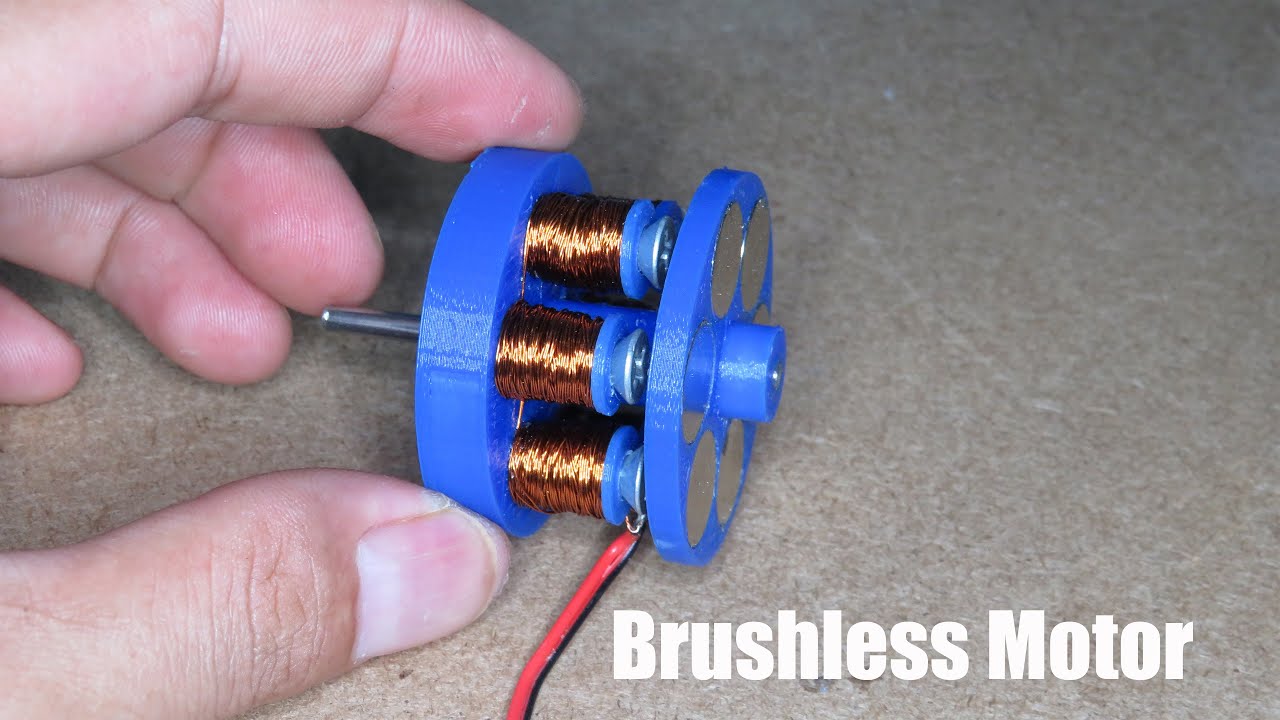 3D printed Brushless motor
