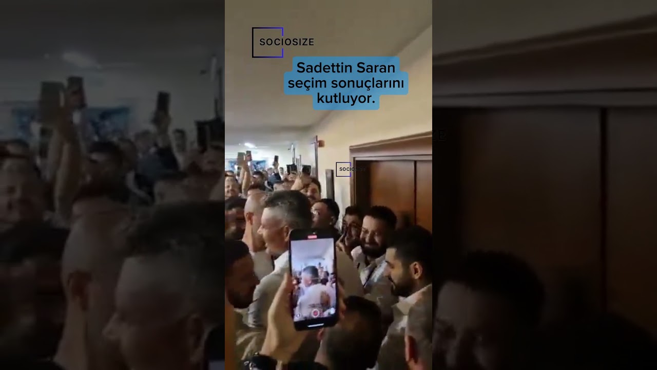 Sadettin Saran se&ccedil;im sonu&ccedil;larını kutluyor. #sadettinsaran #fenerbah&ccedil;e #se&ccedil;im2025