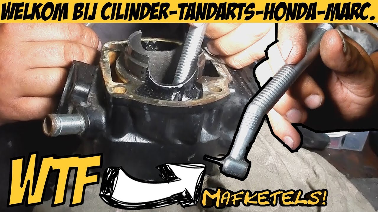 Honda NSR Cafe Racer Build Afl. 24 | 110CC MALOSSI CILINDER TUNEN DEEL 2