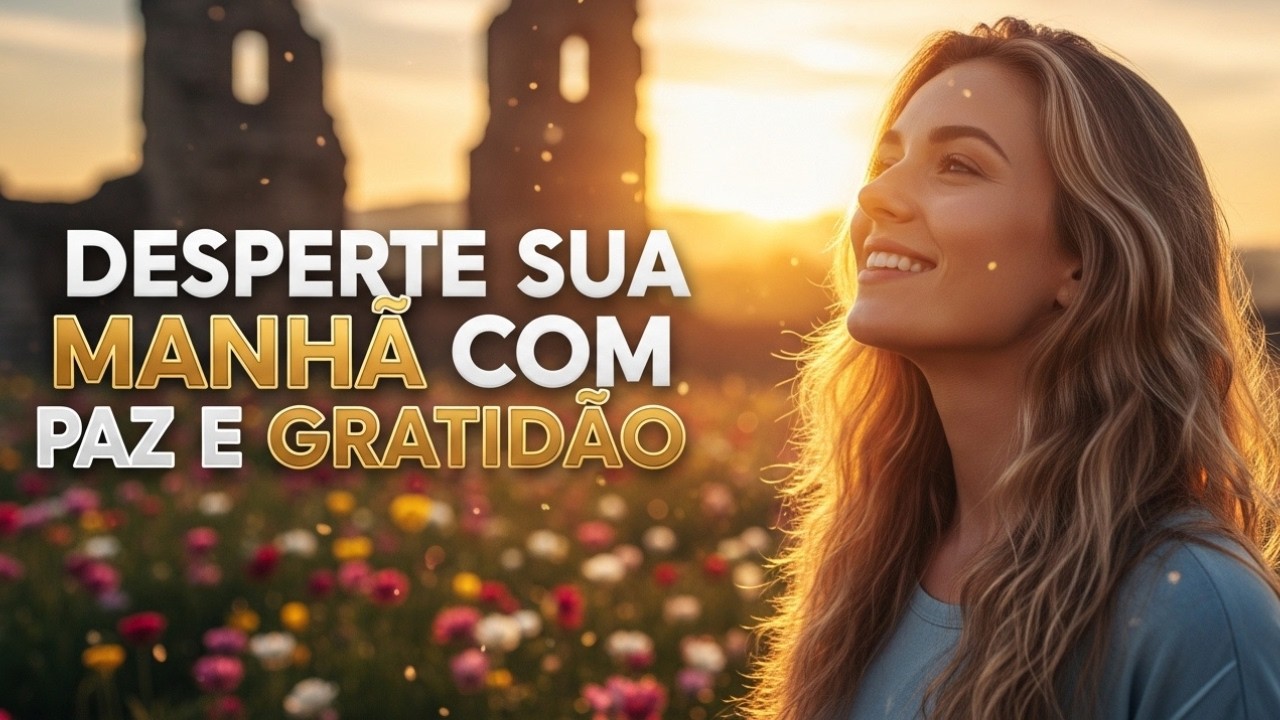 🌅 Comece o Dia com Gratidão | Afirmações Poderosas e Música de Paz