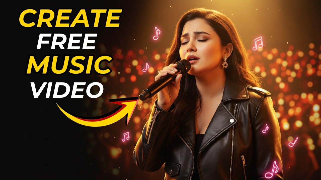 How to Create AI Music Video for FREE (Full Tutorial)