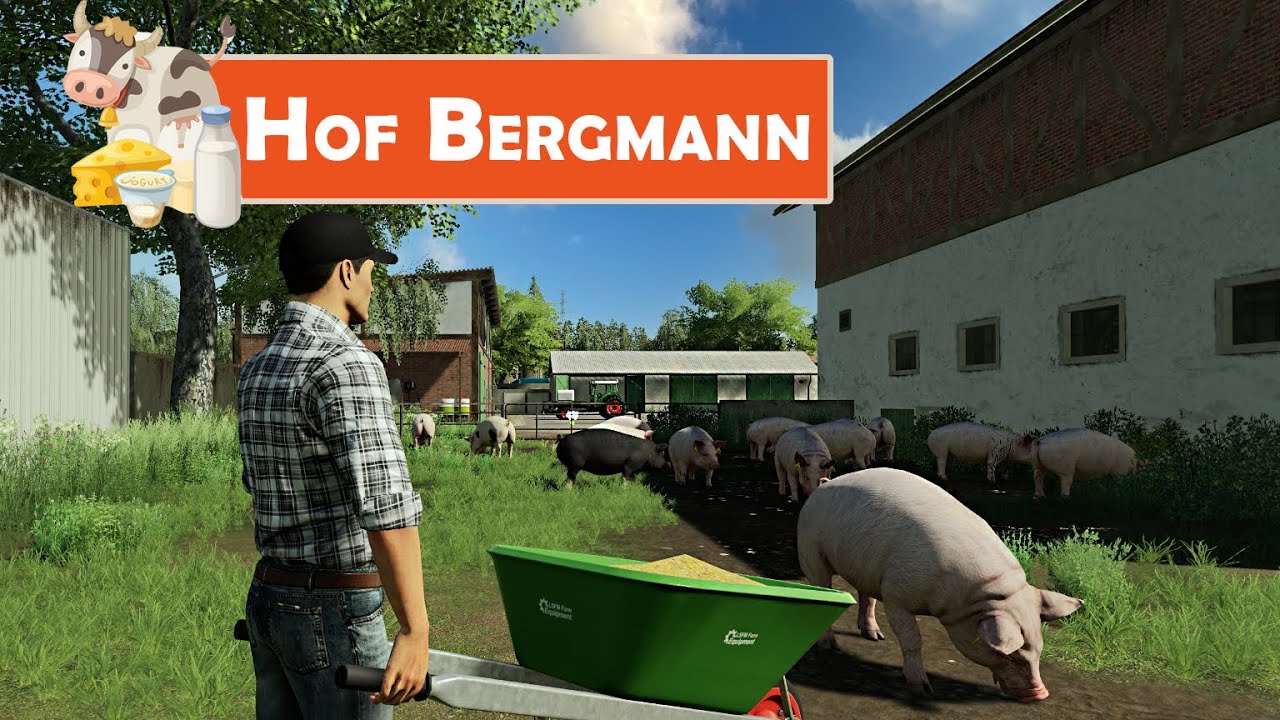 LS19 HOF BERGMANN #326: Versorgung unserer Schweine und Ferkel | LANDWIRTSCHAFTS SIMULATOR 19