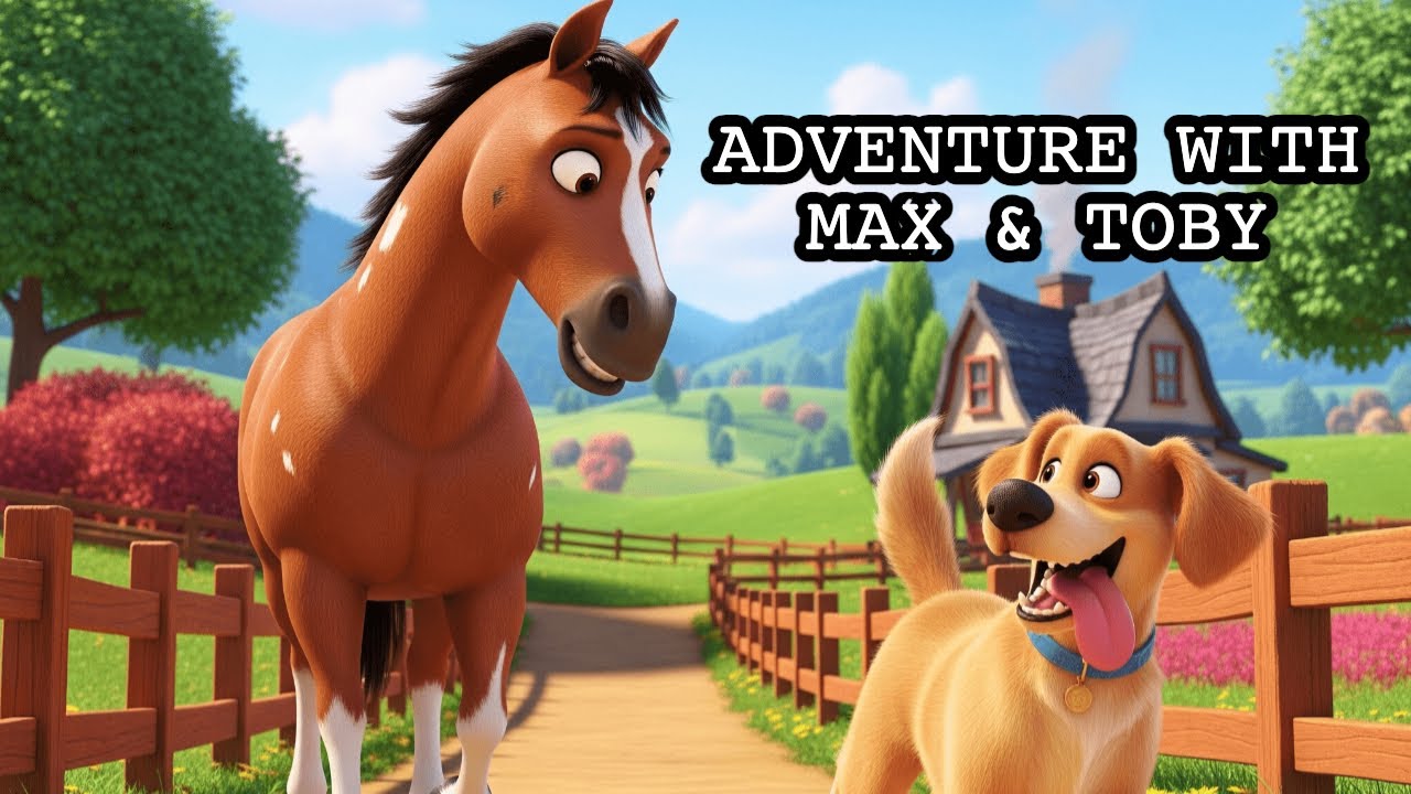 Max and Toby's Farmyard Adventure Awaits! | Kids Adventure Stories