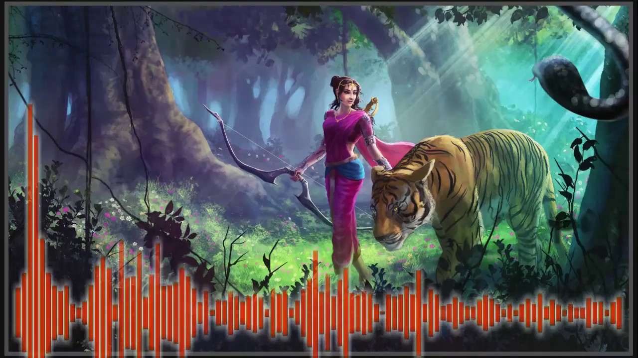 Bass heavy Indian EDM mix with Hindu Mantras