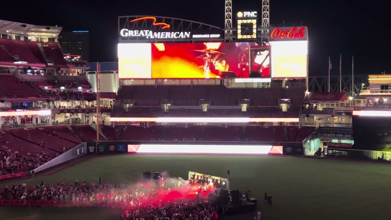 Train Save Me San Francisco: Live At Great American Ball Park In Downtown Cincinnati, OH