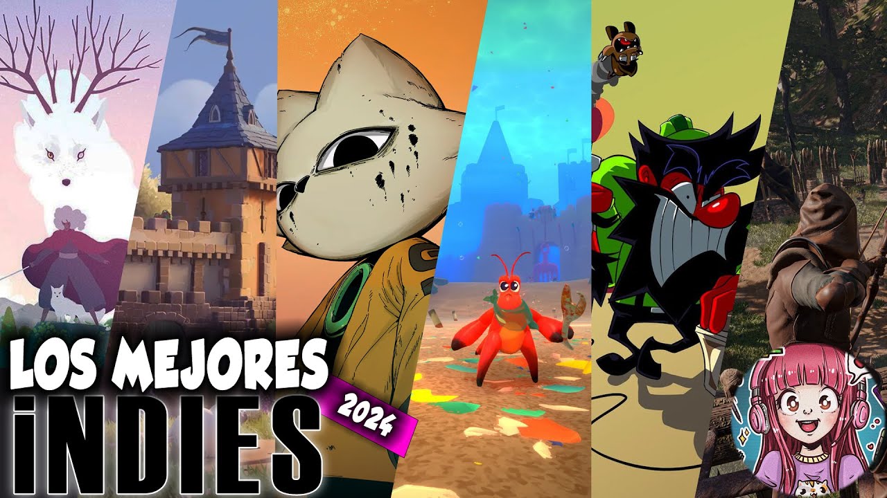 Mi Top 13 juegos indie IMPERDIBLES de 2024 🎮 | ¡Lo Mejor del Año!
