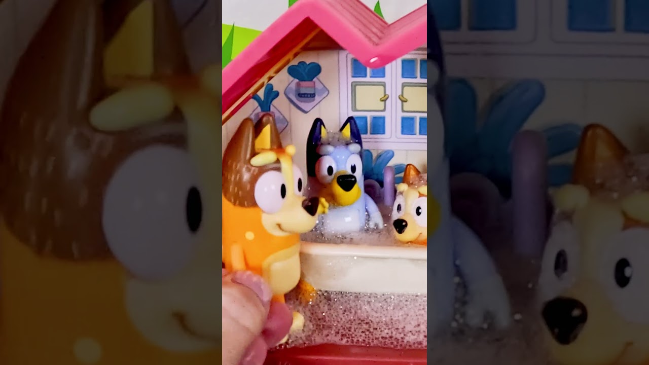 Splish Splash Bubble Bath Fun with Bluey and Bingo  