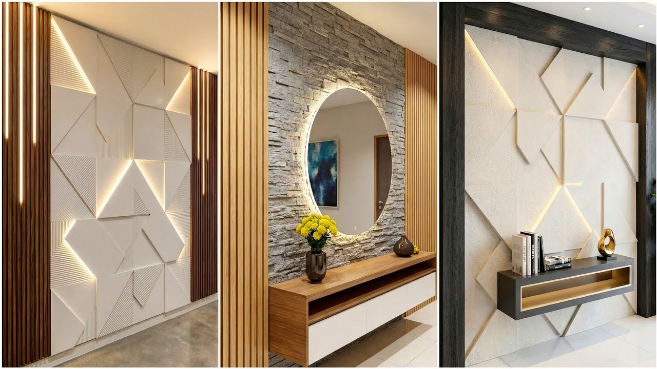 100 Modern Wall Decoration Ideas 2026 New Living Room Wall Cladding & Luxury Interior Design Trends
