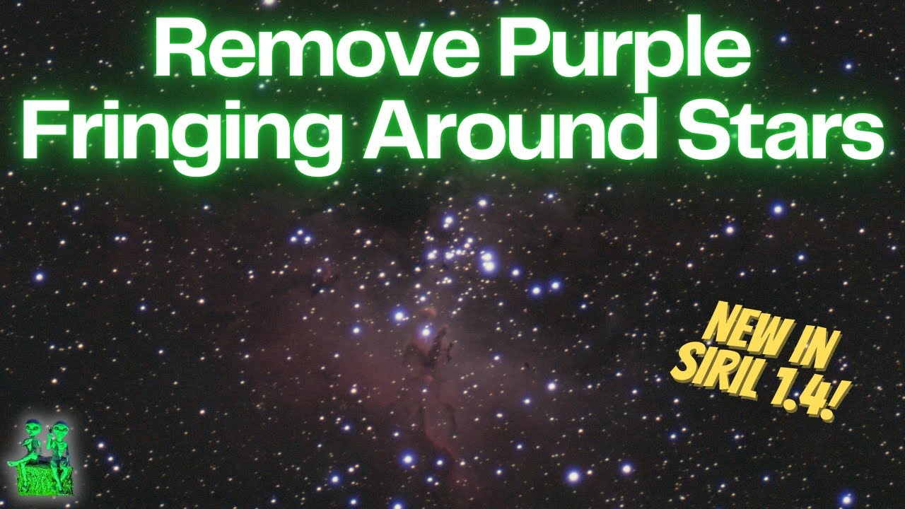 Siril's Unpurple Filter: Fix Chromatic Aberrations