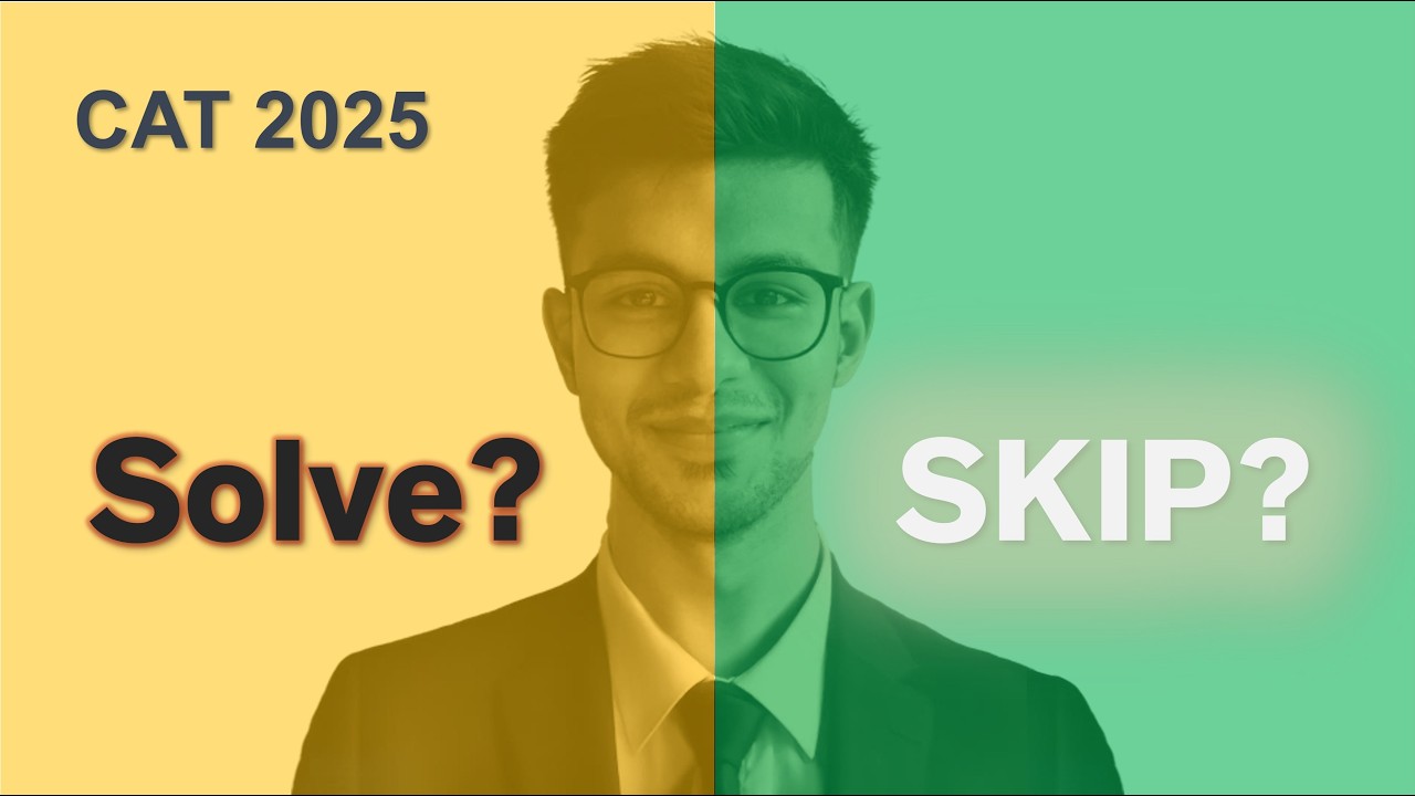 One Rule that saves you 20 marks in CAT 2025
