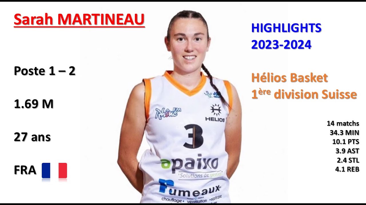 Highlights Sarah Martineau 2023-2024