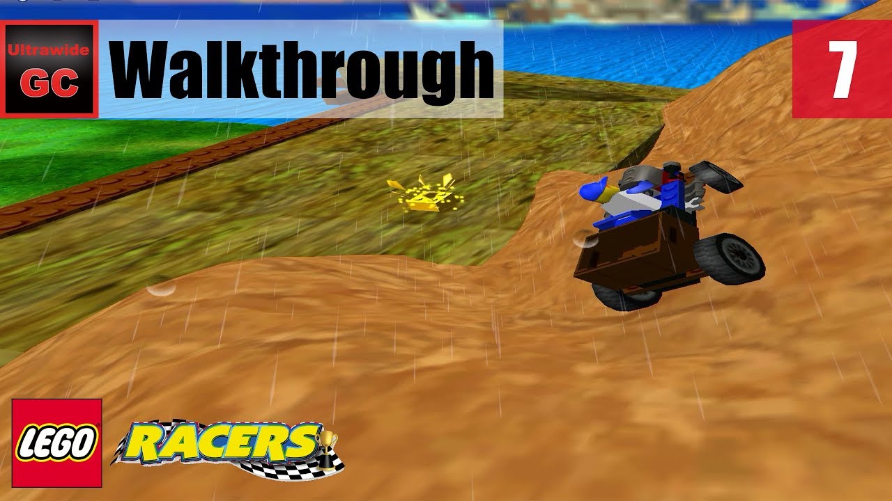 Lego Racers 2 [#07] - Dino Island All Gold Bricks || Walkthrough