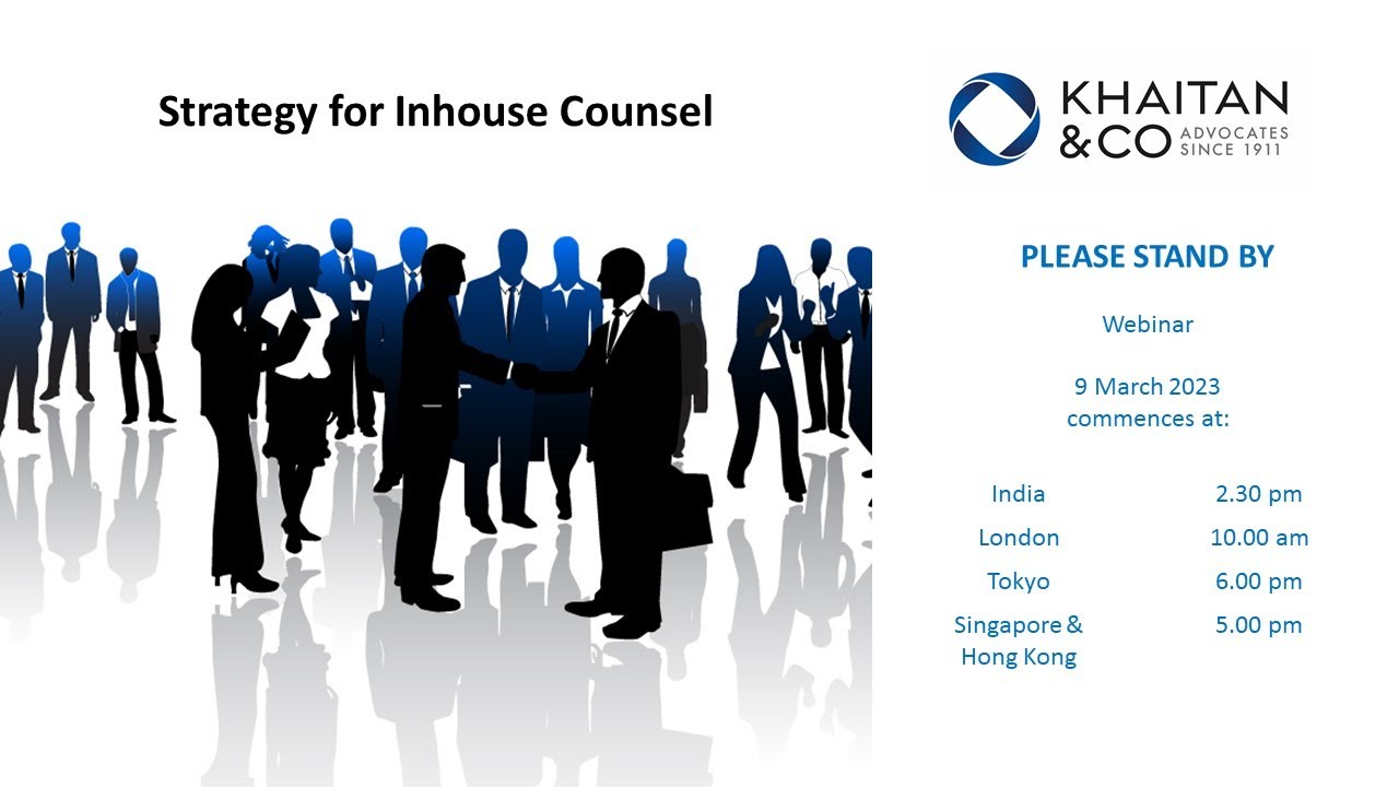 Strategy for Inhouse Counsel