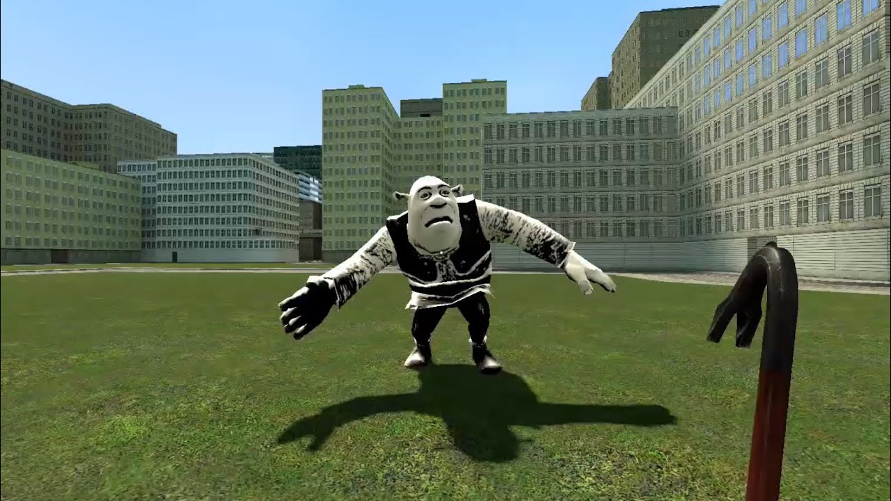SHREK MEMORY CHASE IN GMOD