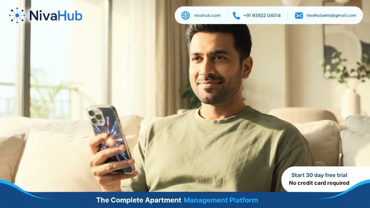 What Problems Does NivaHub Solve for Apartment Societies?