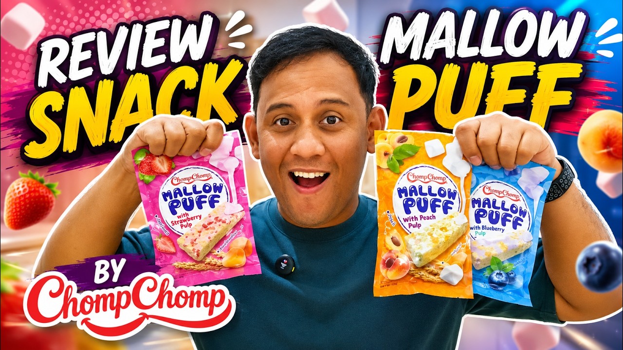 Review Snack Mallow Puff By ChompChomp