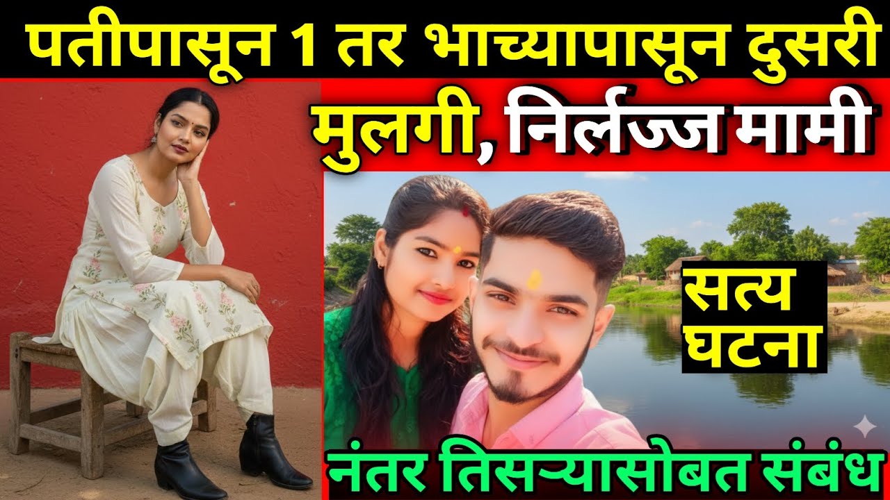 आधी नवरा नंतर भाचा आणि परत तिसरा मग घडले/Marathi Crime Story/Crime Story