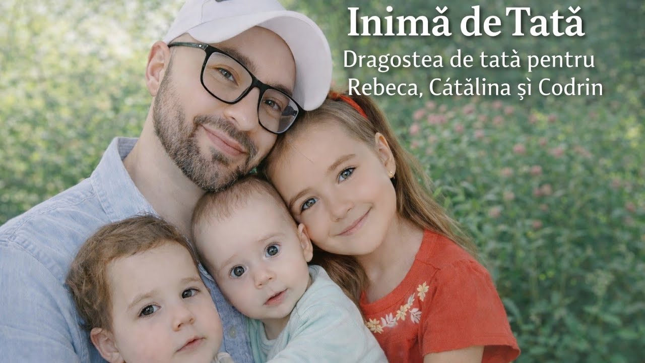  💖 Inimă de Tată 💖 | Dragostea de tată pentru Rebeca, Cătălina și Codrin