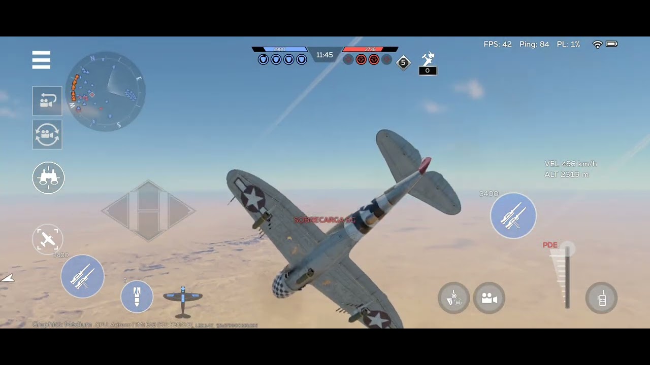 Jugando war thunder 😀