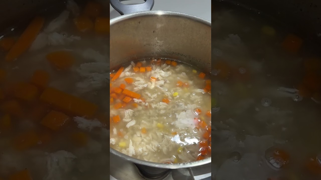Chicken corn soup on kids request # winter special # food#yummy 