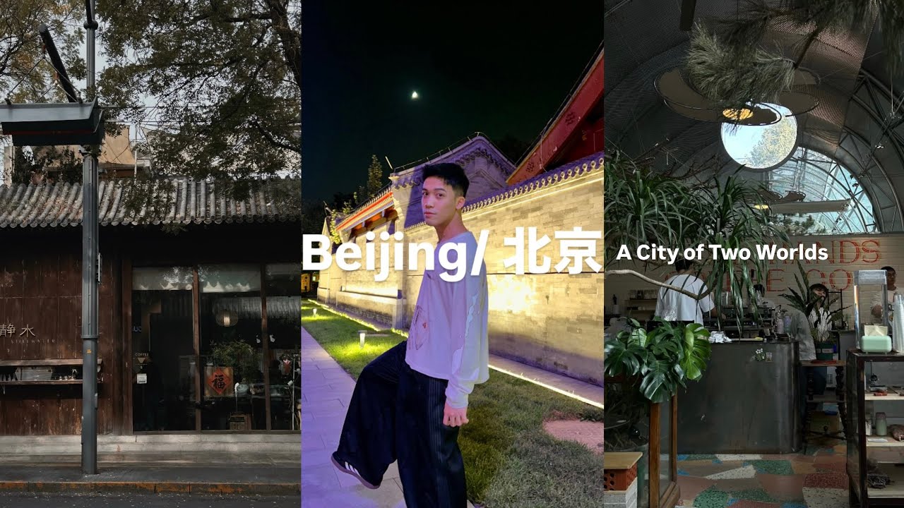 Beijing vlog | a city of two worlds in China (Exploring Hutong Architecture and Modernization) 