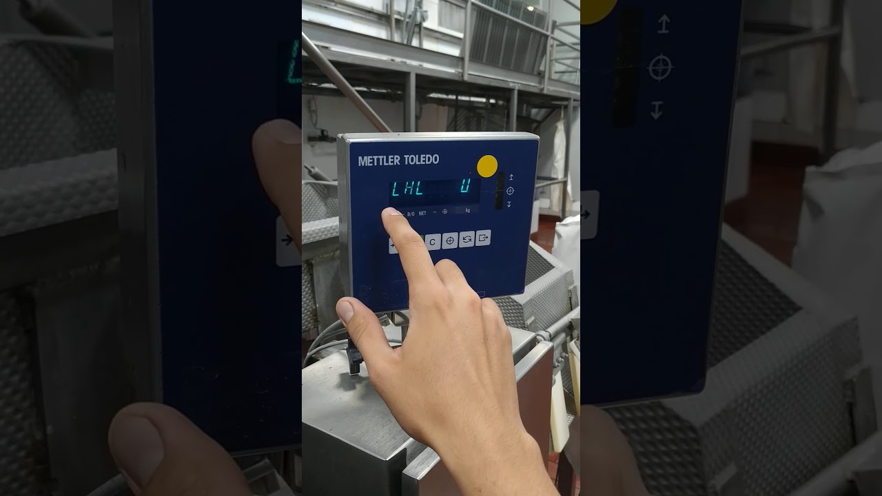 Calibración de bascula mettler toledo panther