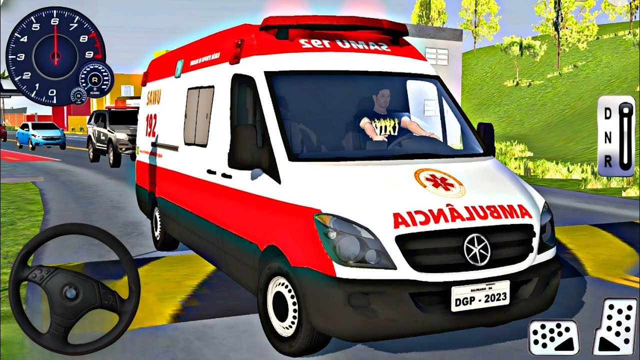 Emergency Rescue Ambulance Driving in City | Auto Life I Brasil | Android GamePlay 